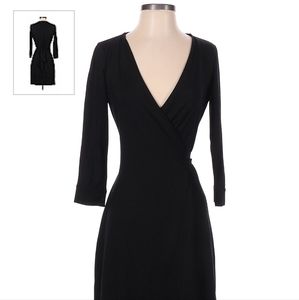 Diane von Furstenberg Wrap Dress Black 8